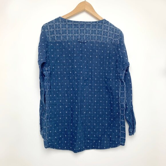 Roots Sashiko Pattern Top - Picture 8 of 8